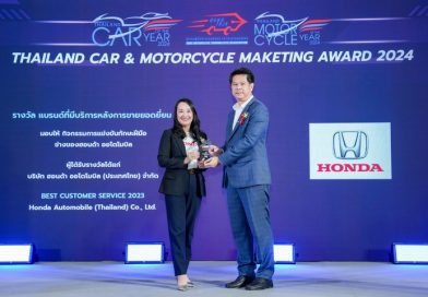 HONDA คว้ารางวัล ‘แบรนด์ที่มีบริการหลังการขายยอดเยี่ยม’ จากงาน Thailand Car Of the Year 2024